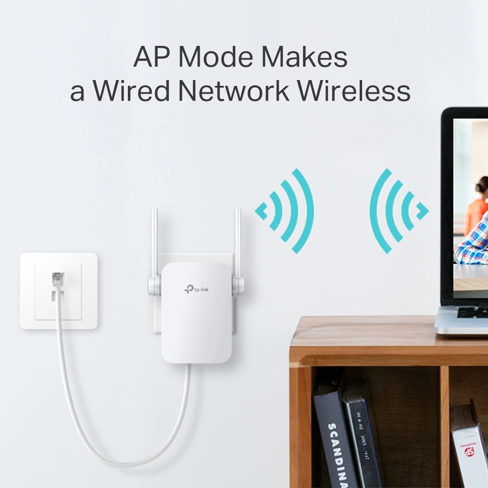 TP-Link AC1200 Mesh Wi-Fi Range Extender (RE305) view 5